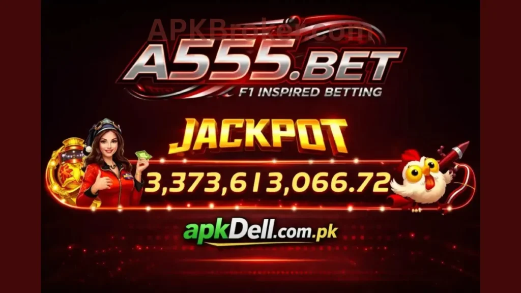 A555 bet Game win jackpot winning rewards by playing simple slots games