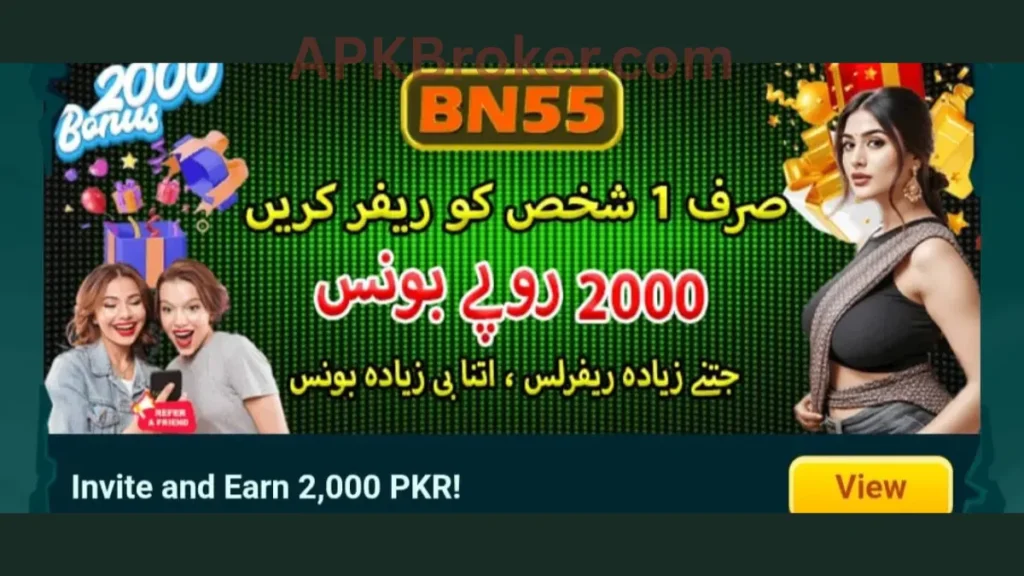 BN55 Game referral rewards of game