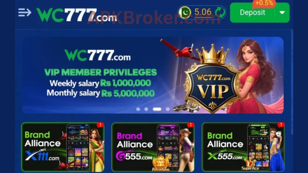 WC777 Game VIP member bonuses of game for new game users