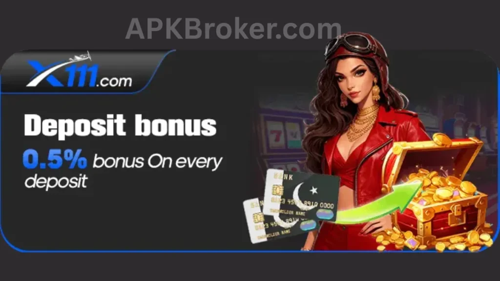 X111 Game deposit bonus of game
