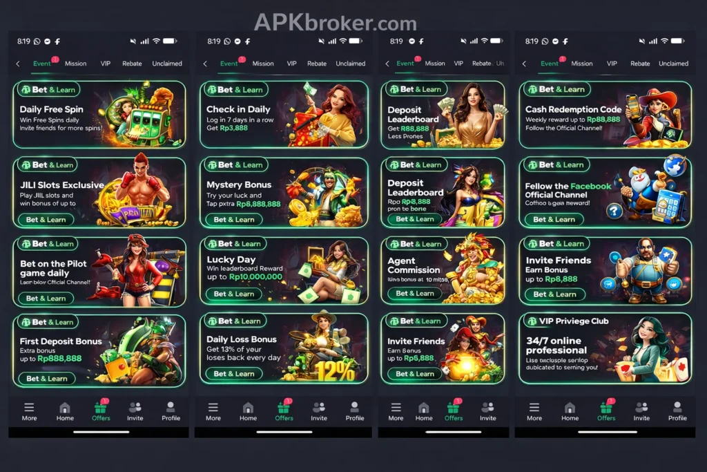 BetA Game APK permotion center of game