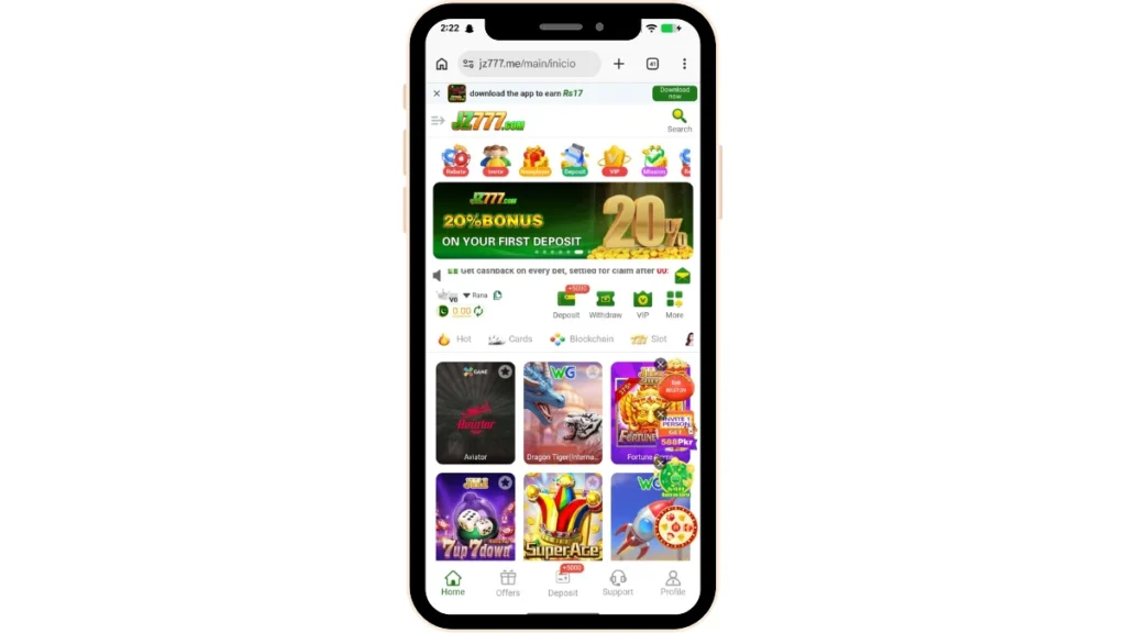 internal interface of game